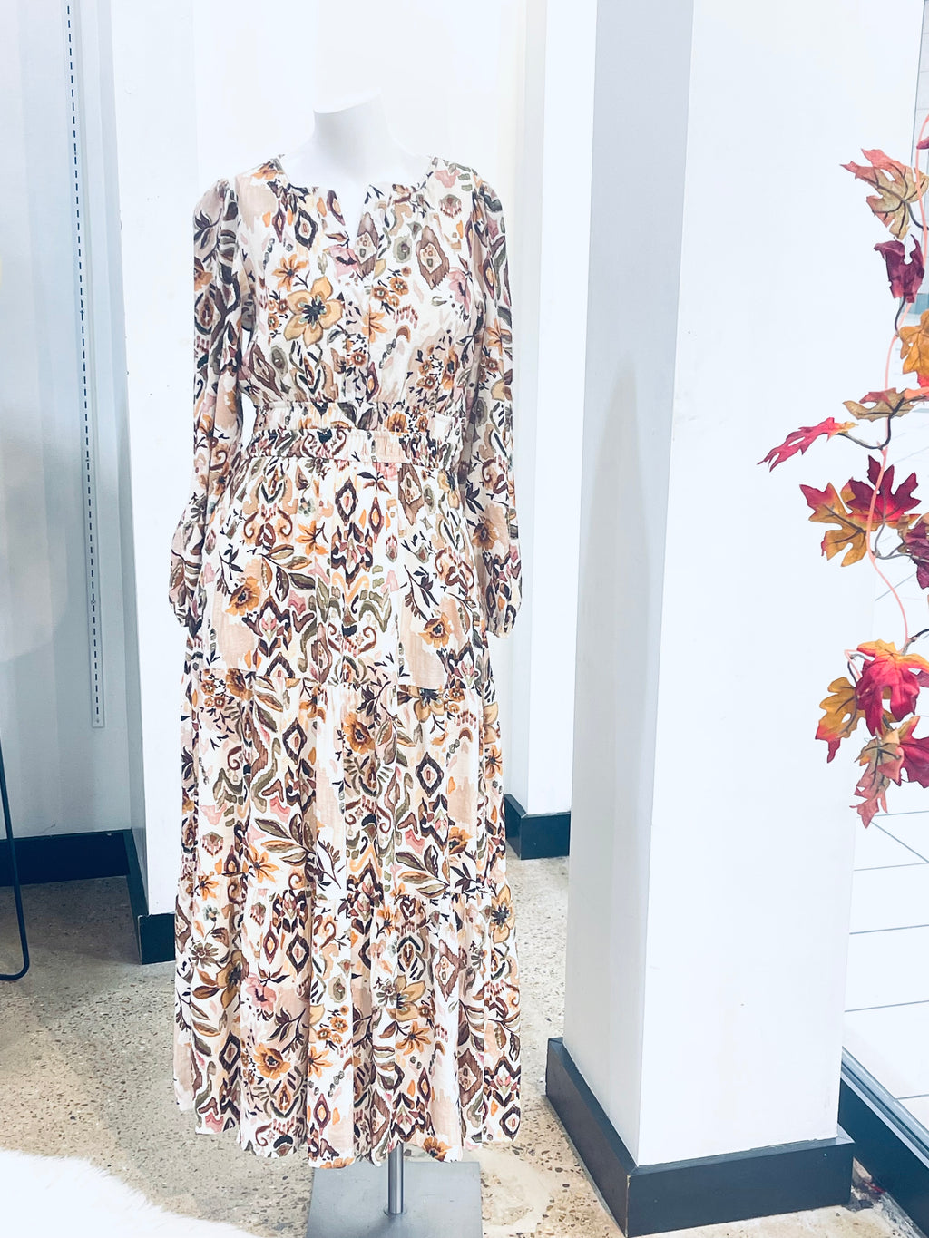 “Maple Meadows” dress