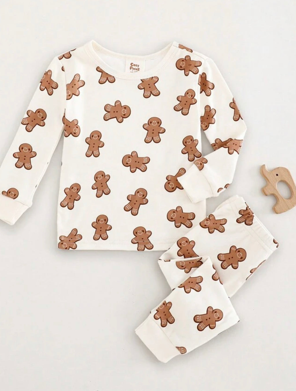 "Gingerbread" pajamas