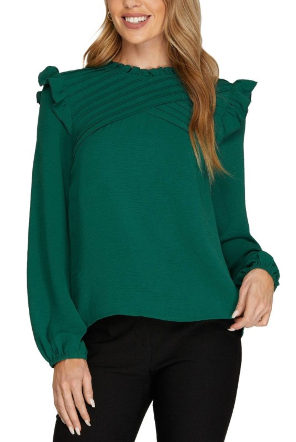 "Evergreen Grace" top