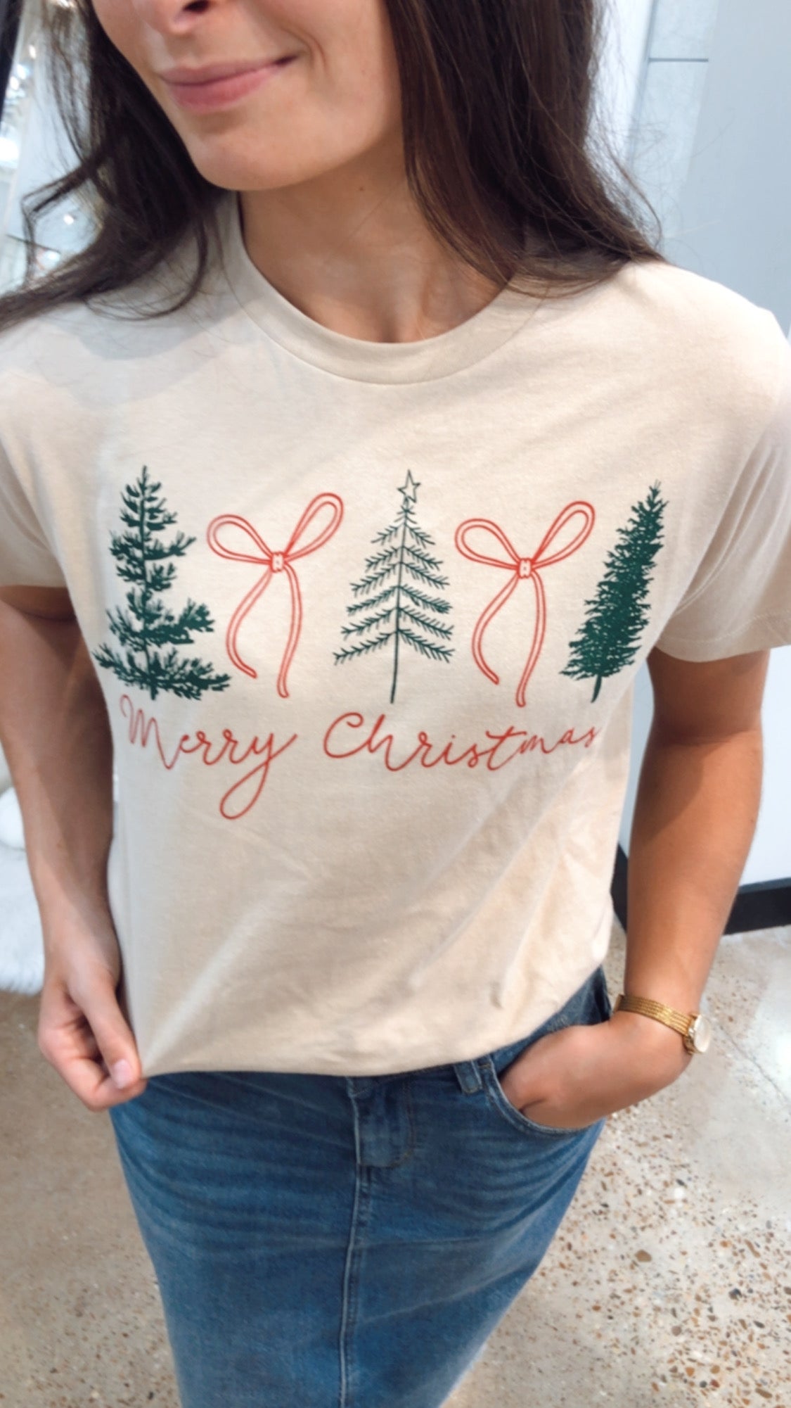 "Rustic Christmas Tree"shirt