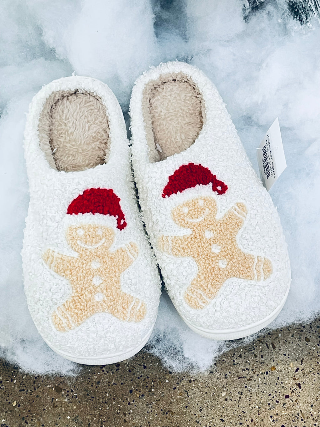 "Holiday Run" slippers