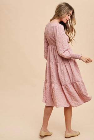 “Spreading Love” (mauve) dress