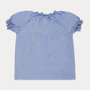 “Blueberry Breeze”girls top