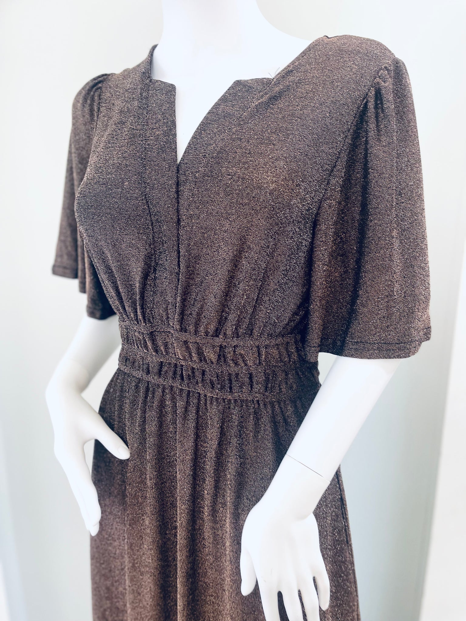 "Evening Ember" (bronze) dress
