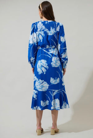 “Floral Elegance” dress