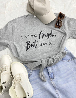 "99% Angel" t-shirt