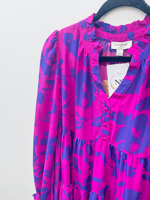 "Requesting Ocean Views" (magenta) dress