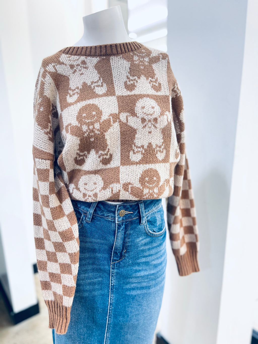 “Oh Snap” sweater