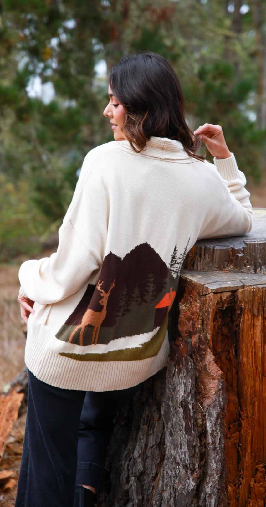 "The Cabin Ridge"sweater