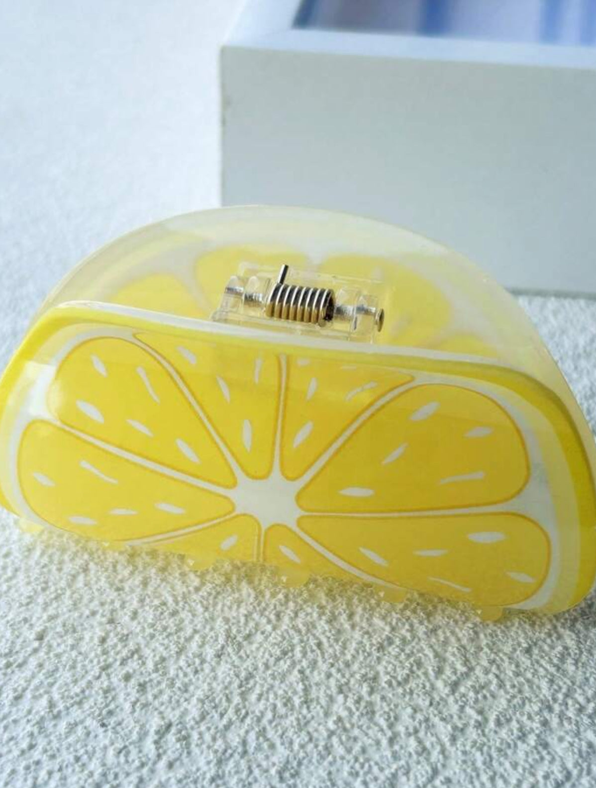 “When Life’s a Lemon” claw clip