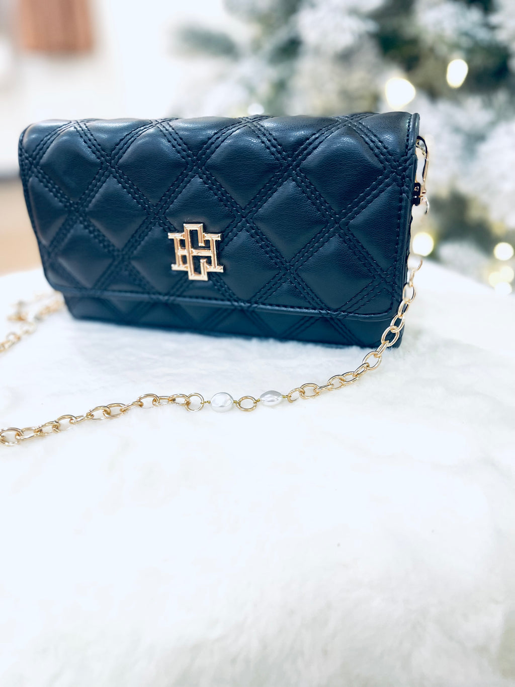 "Brynleigh " (black) Caroline Hill Clutch Crossbody