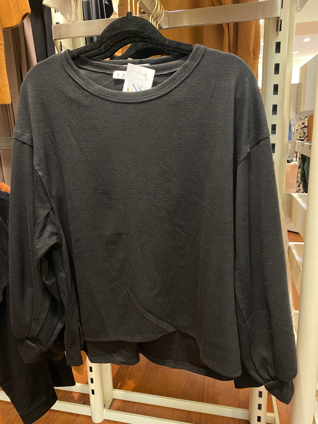 "Cool Weather Crowd" (black) top