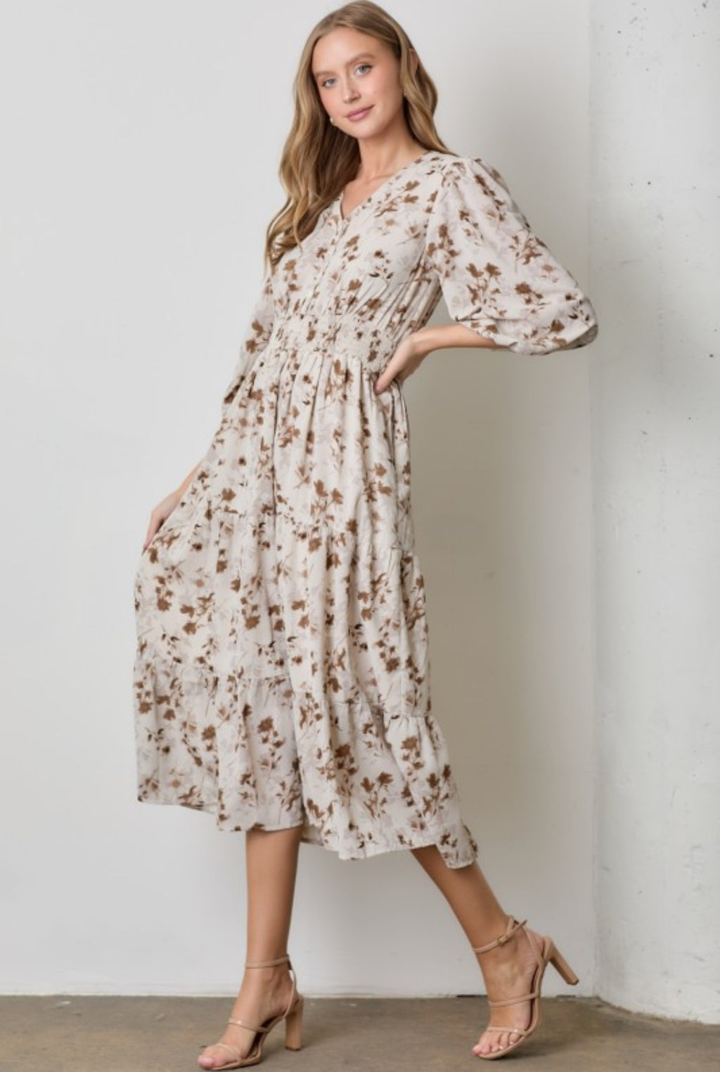 "Hazy Fall Afternoons" reg & plus dress