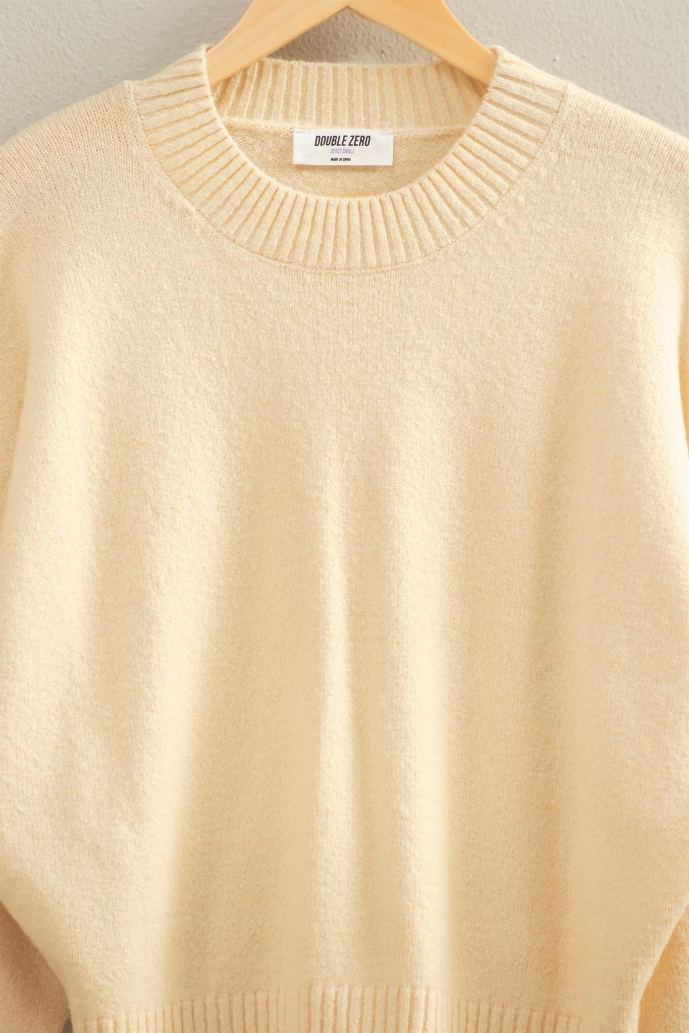 “Holiday Gatherings” (cream) sweater