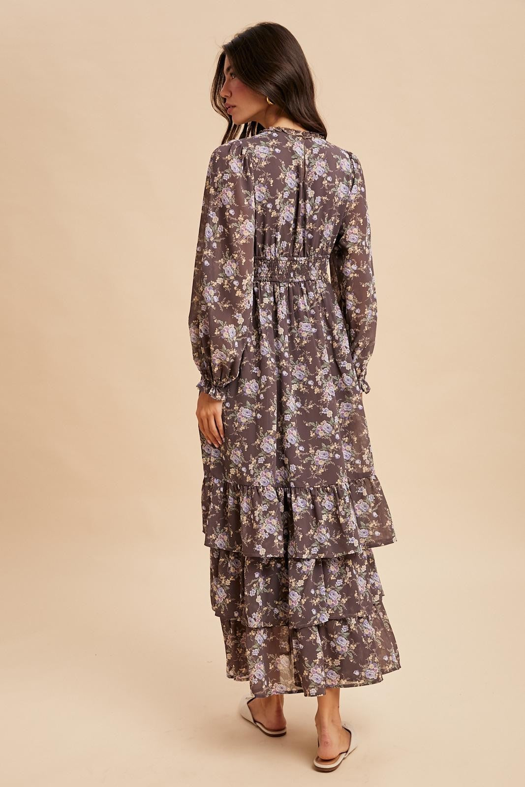 "Chocolate Blossom" dress