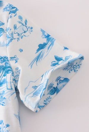 "Boys In Blue" top