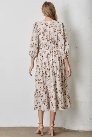 "Hazy Fall Afternoons" reg & plus dress