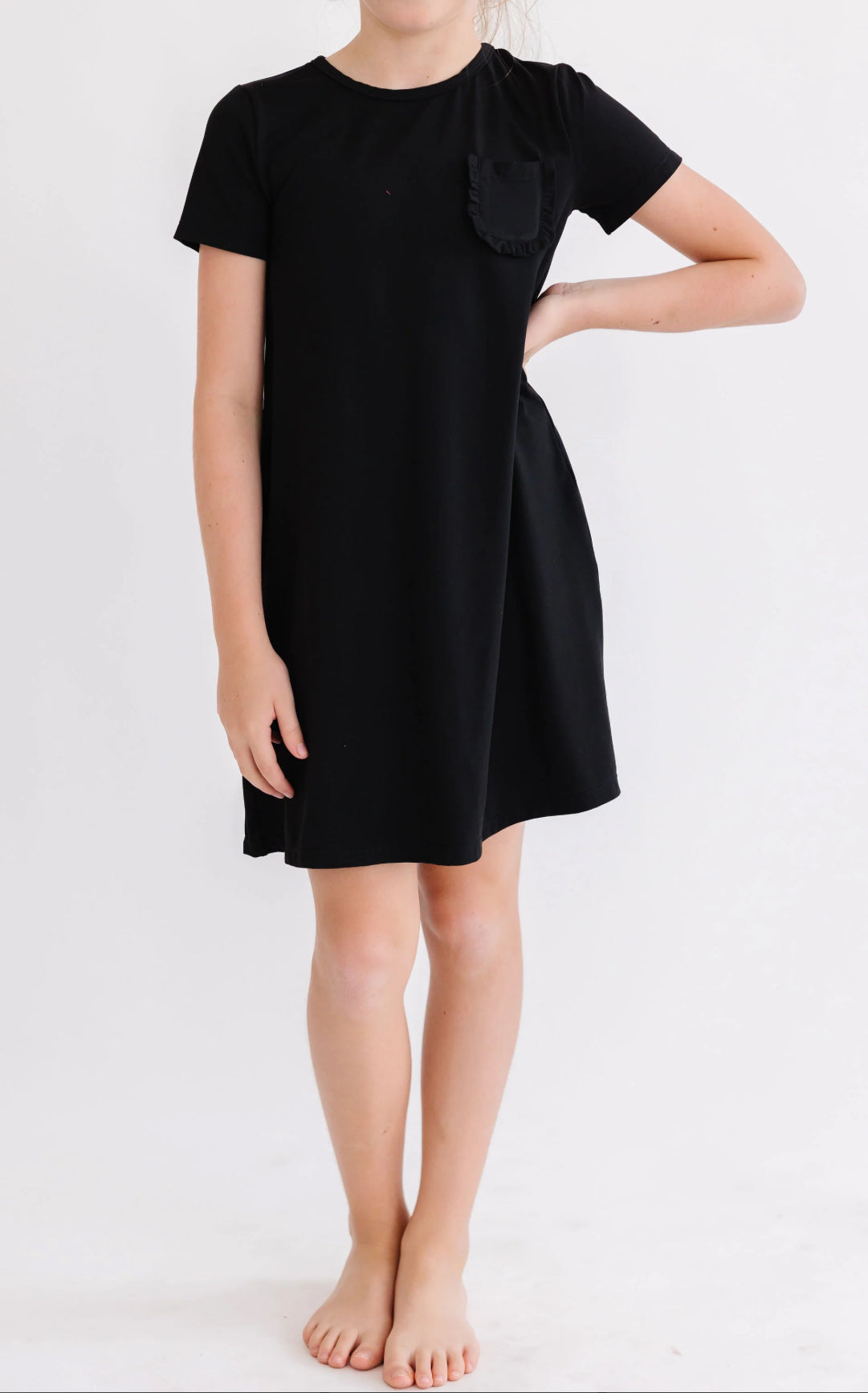 "Forever Young" girl's t-shirt dress