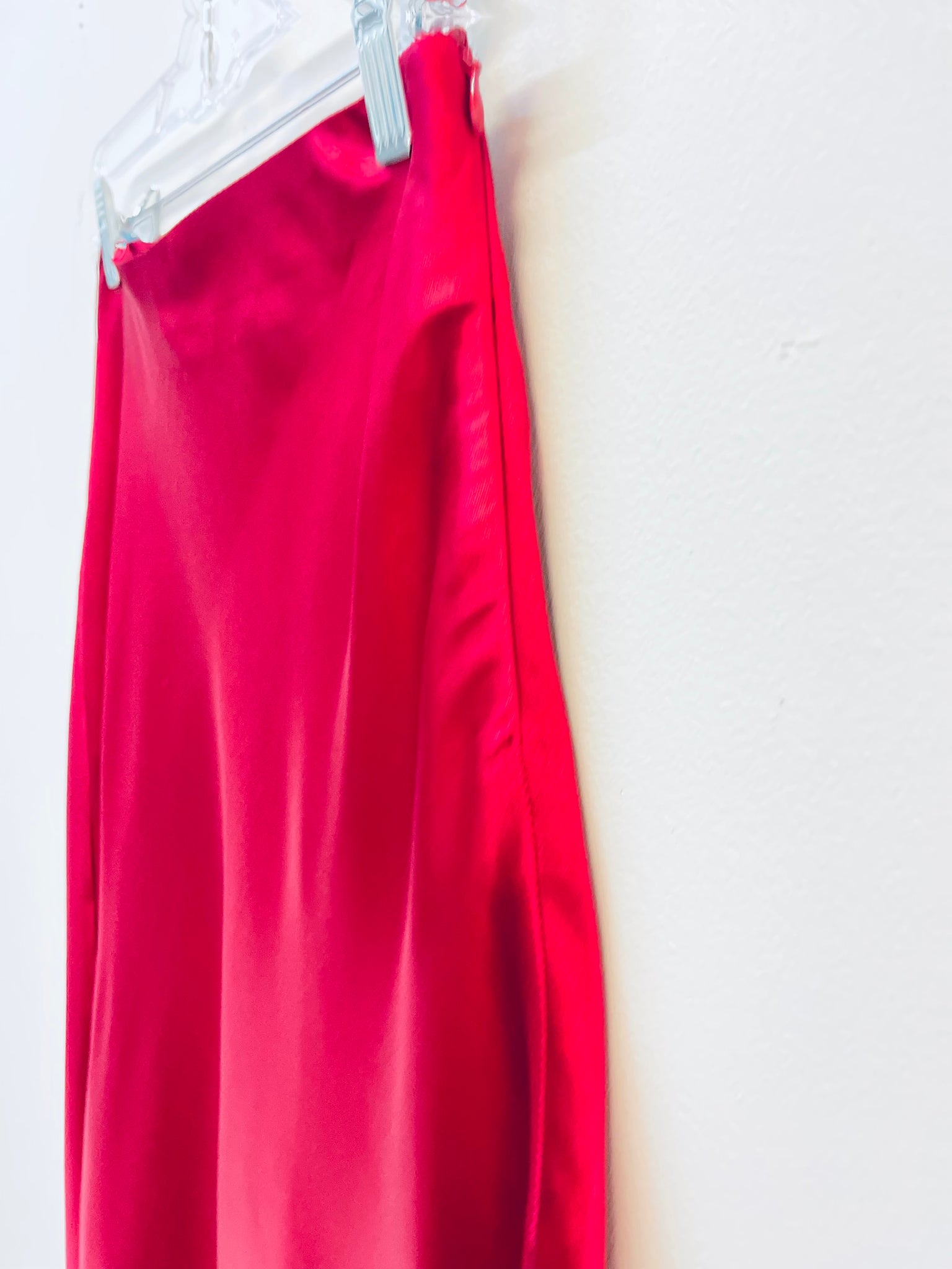 "Slip Into Fashion" (wine) skirt