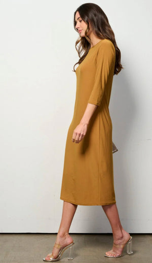 "Casual Days" (Gold) Junior Dress