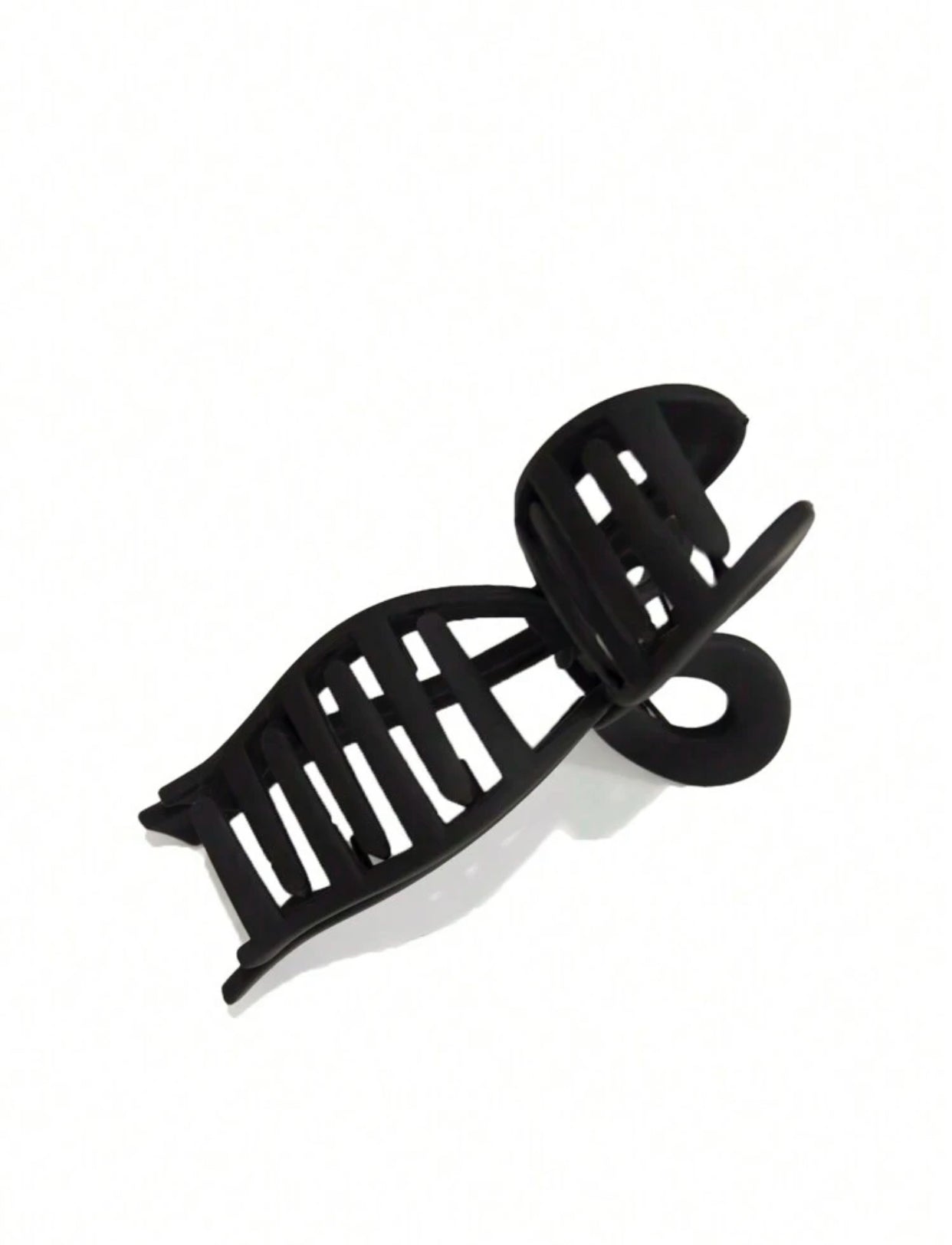 “Bow Era” (matte black) claw clip