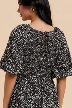 "Midnight Bloom" dress