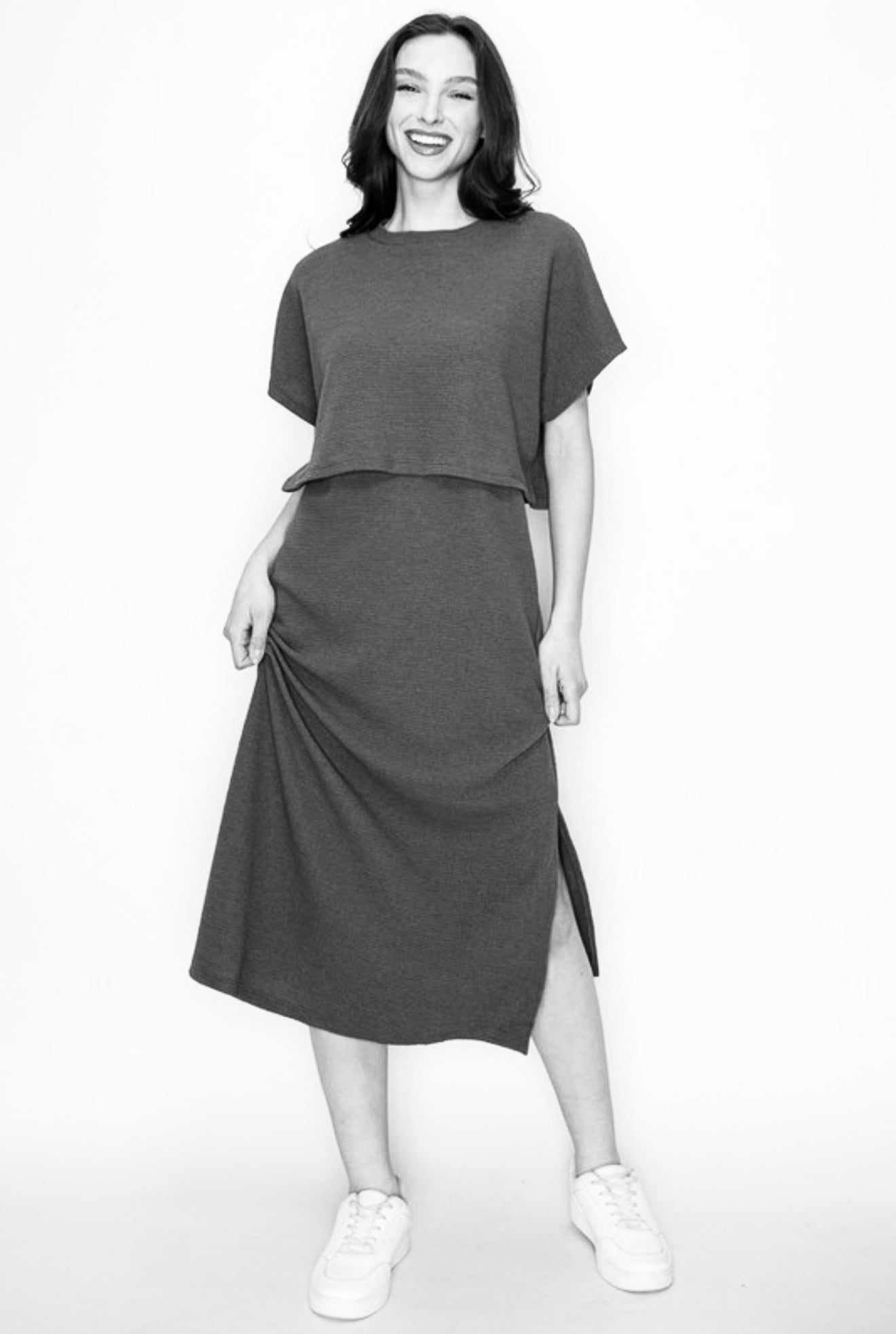 “Errand Edit” (black) dress
