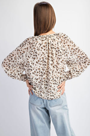 "Cheetah Girly" Top