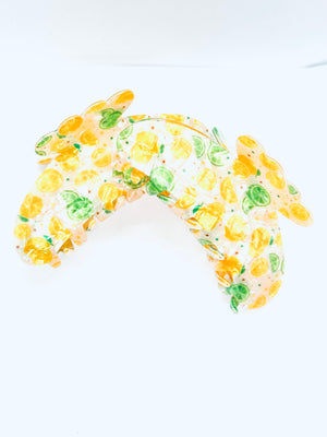 "Lemons and Limes" claw clip