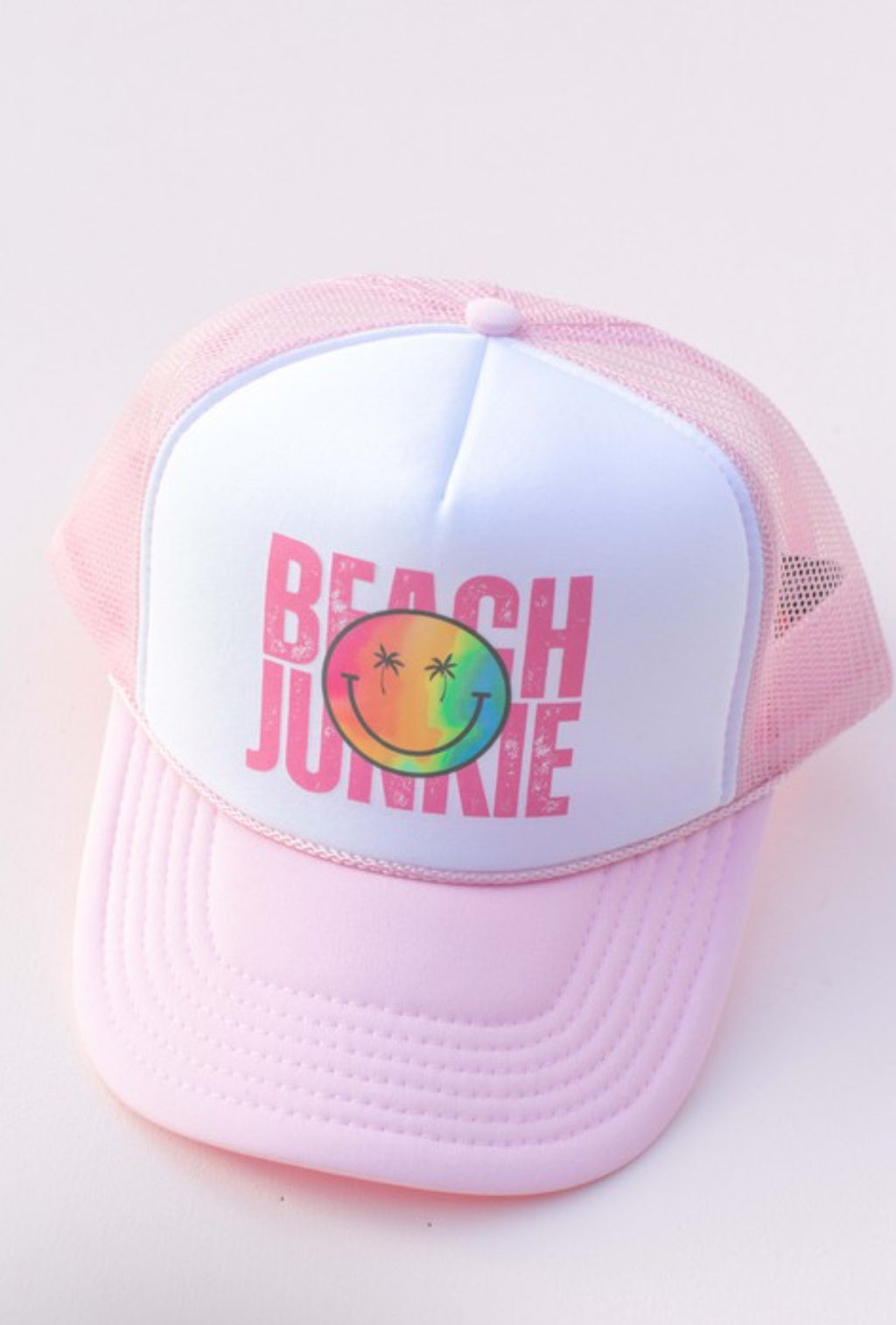 "Beach Junkie" trucker hat