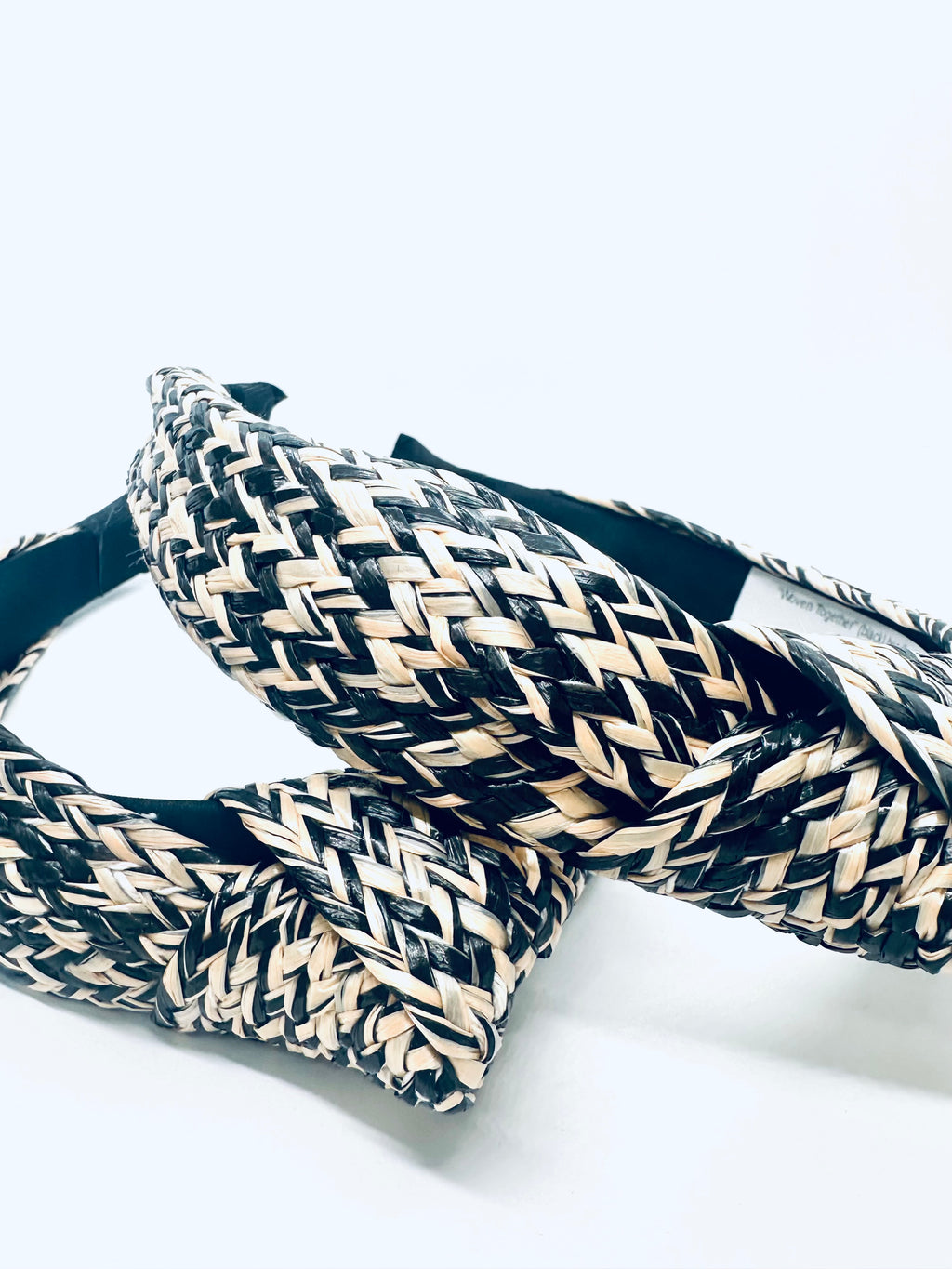 "Woven Together" (black) headband