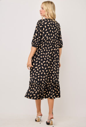 “Chase The Feeling” (multi print) plus dress