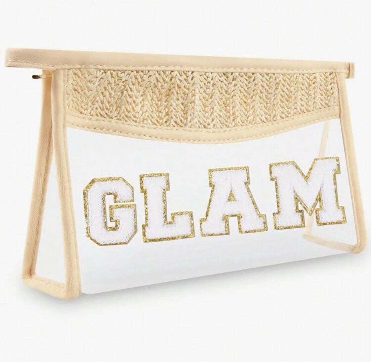 "Clearly Boho" cosmetic bags