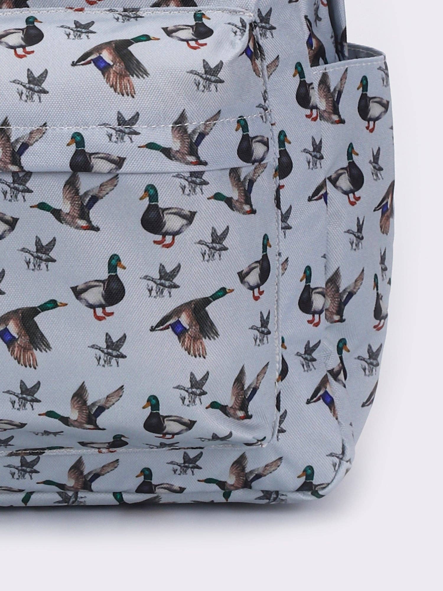 Boys Duck Printed Canvas Backpack