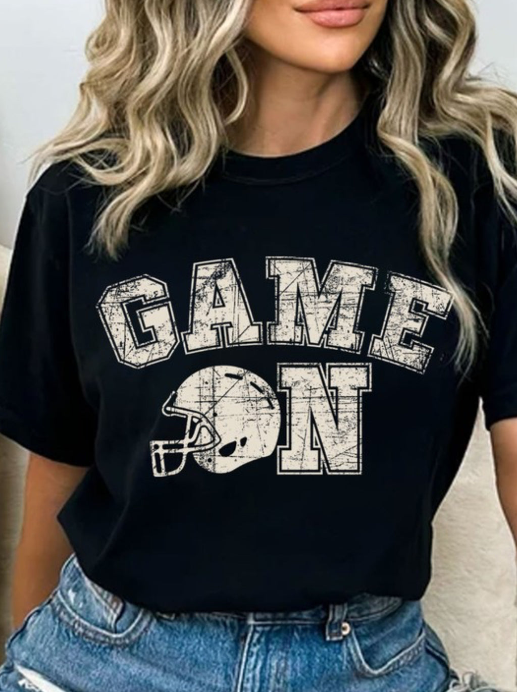 "Game On" graphic t-shirt