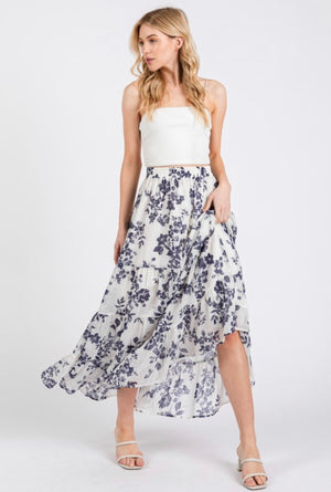 “Floral Whispers” skirt