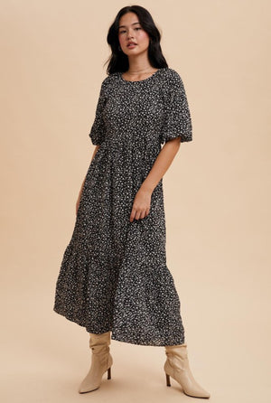 "Midnight Bloom" dress
