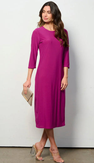 "Casual Days" (Fuchsia) Junior Dress