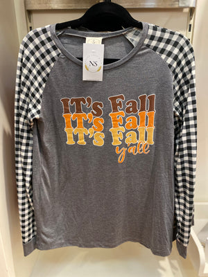 "It's Fall Y'all" top