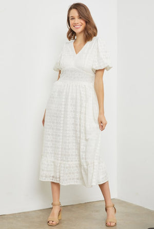 "Classic Elegance" (white) dress
