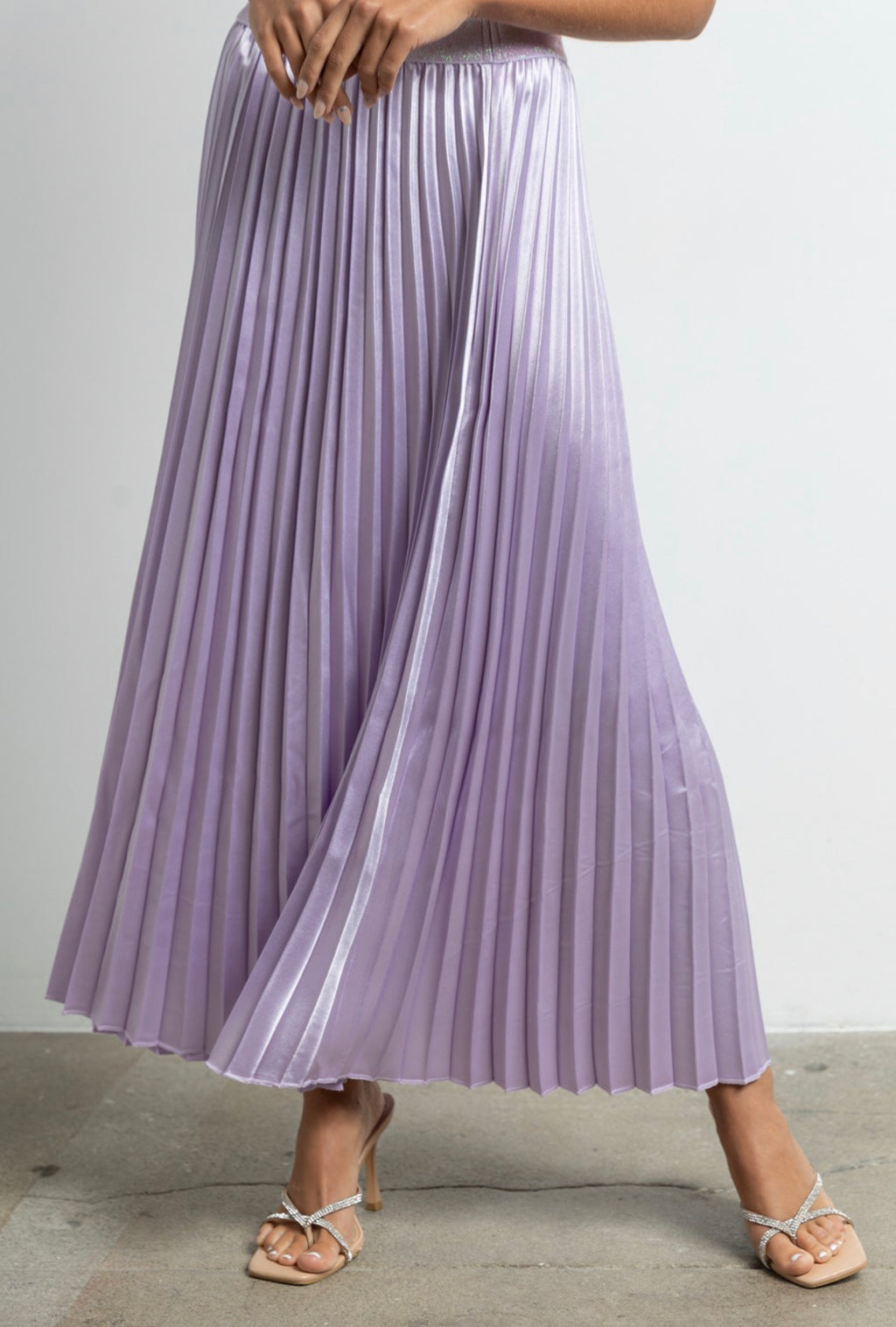 “From Good To Great” (lavender) skirt