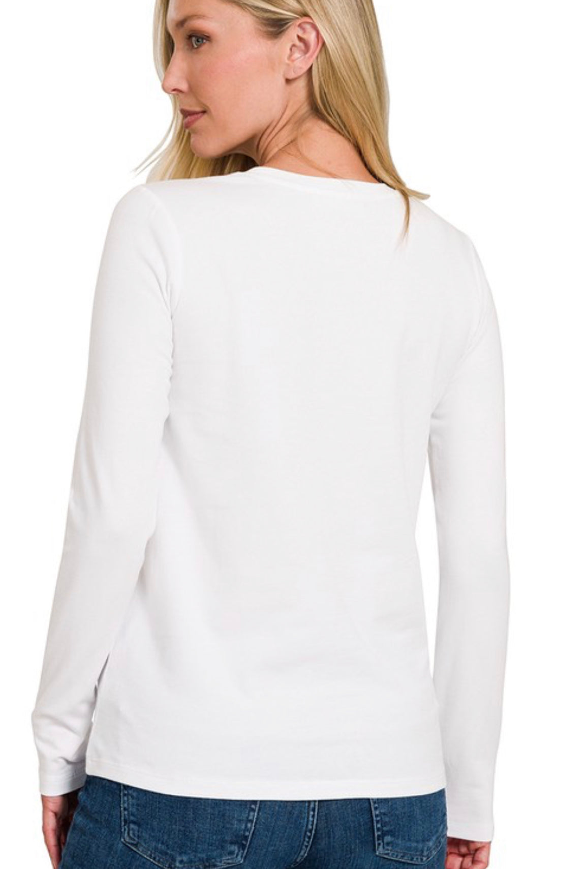 "Simple Statement" (white) top