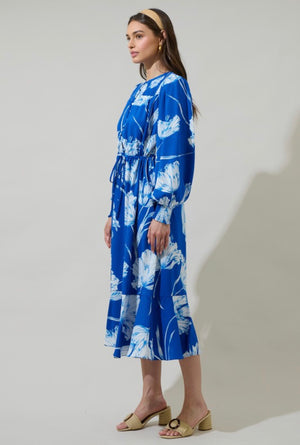 “Floral Elegance” dress