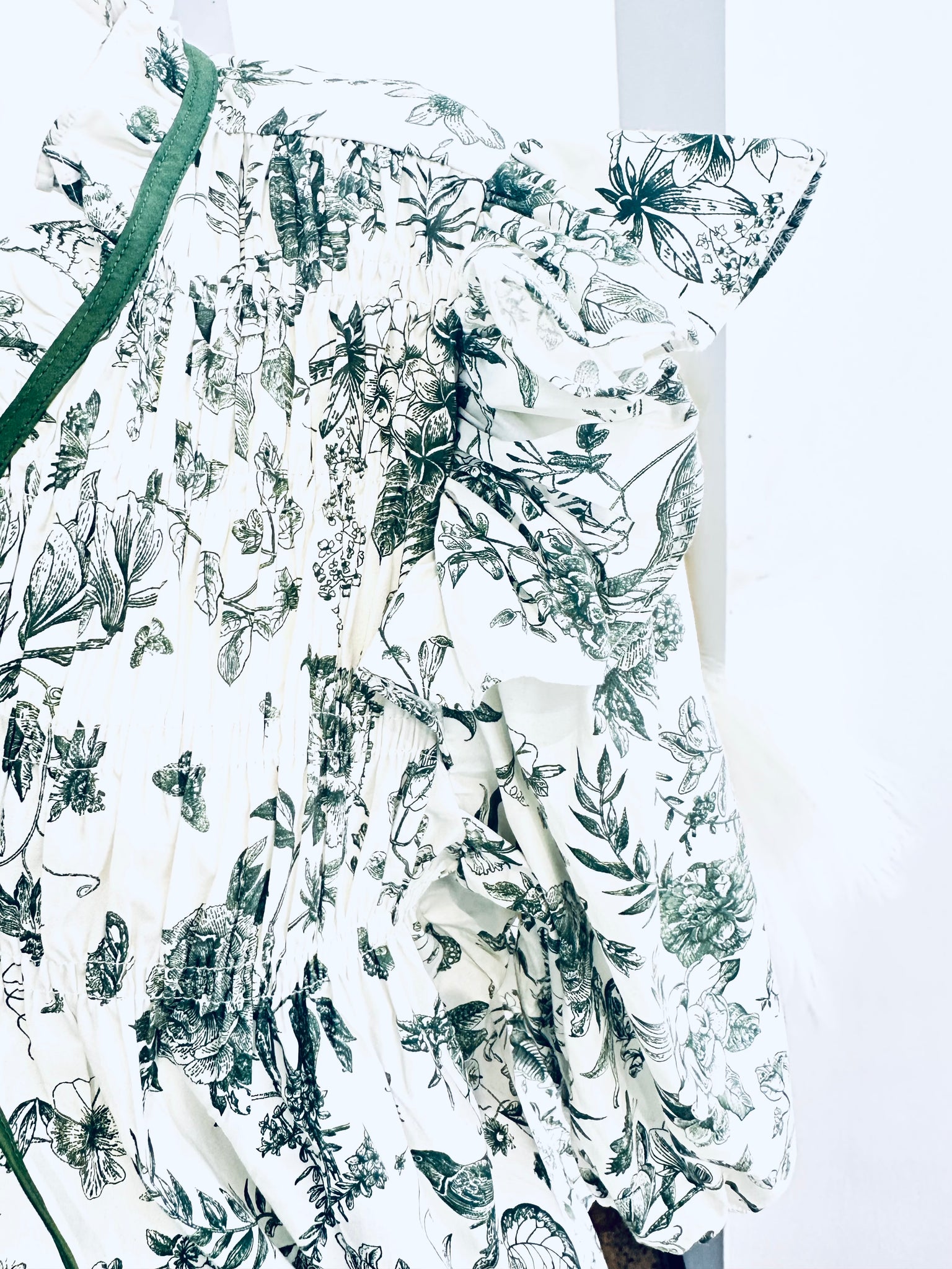 “Prairie Blossom” (green) top