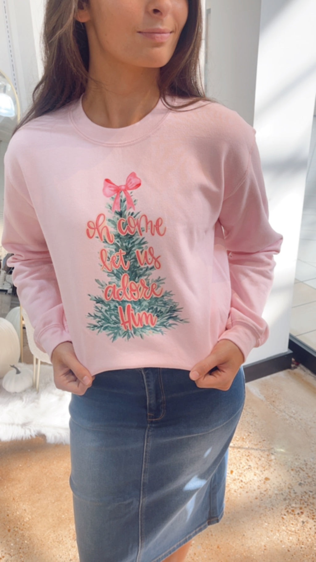 "Joyful Adoration"sweatshirt