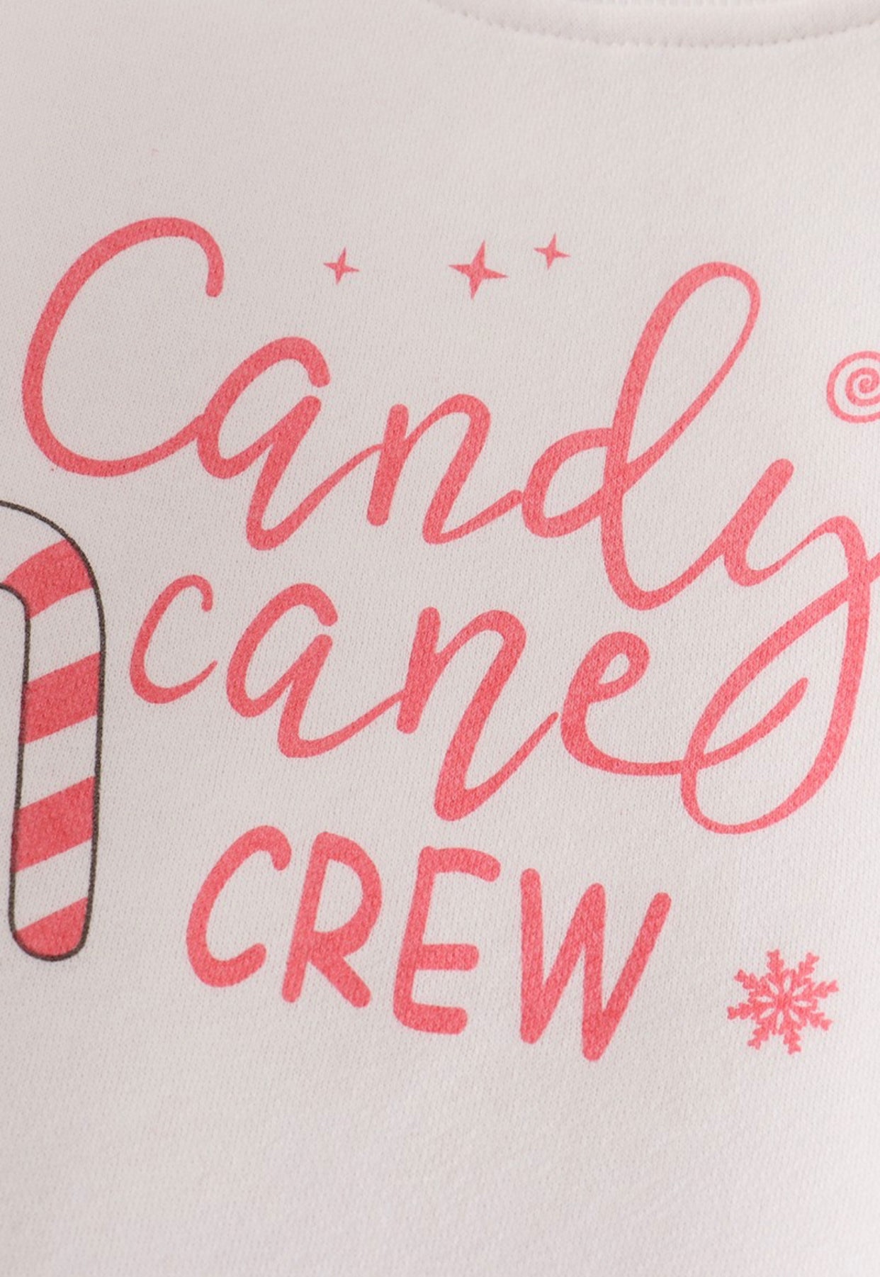 “Candy Cane Crew” skirt or top (sold separately)