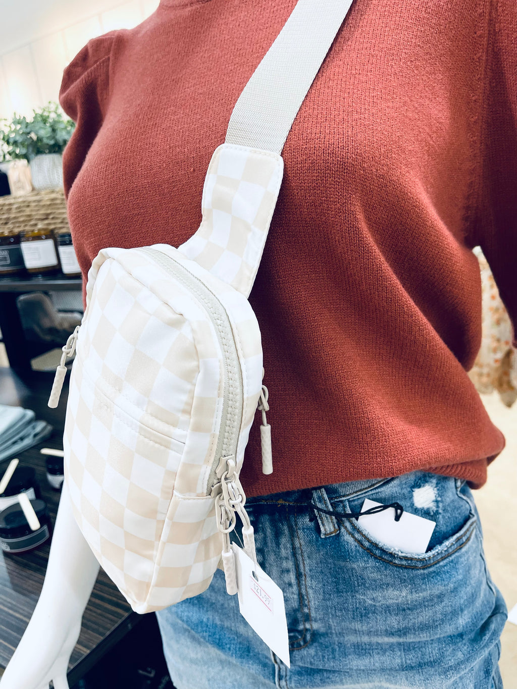 "Practically On The Go" crossbody bag