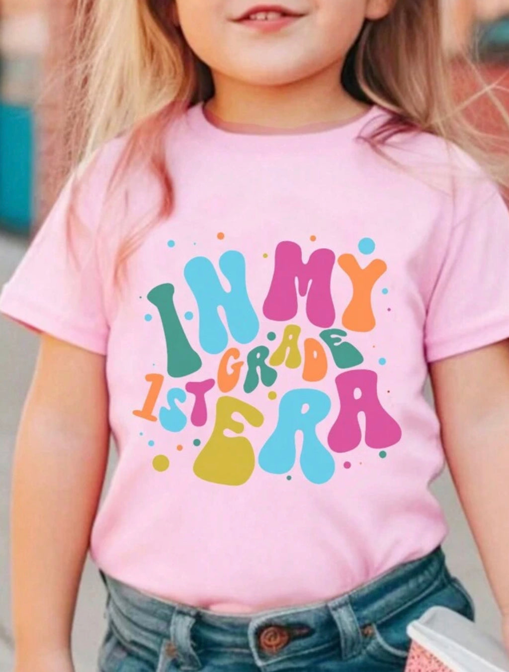 "In My First Grade Era" Girls Tee