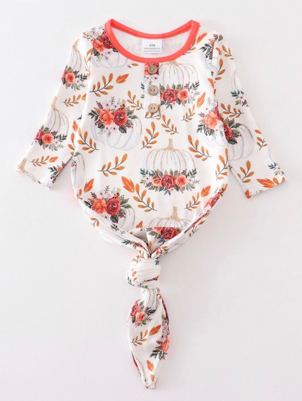 "Precious One" baby gown