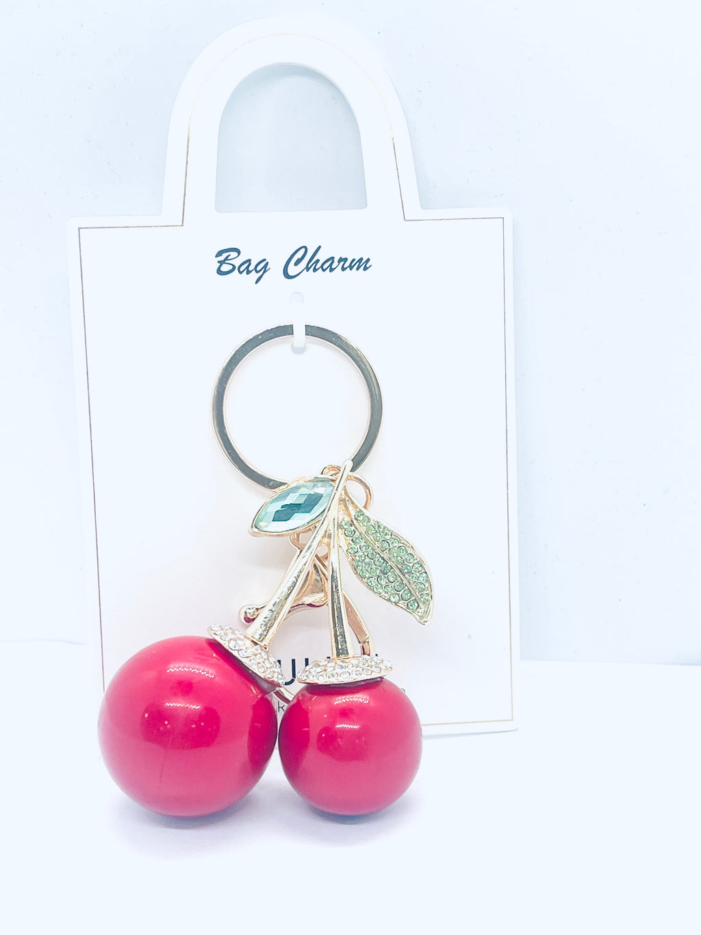 Cherry Bag Charm